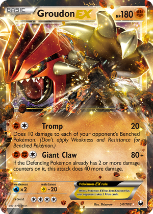 Groudon EX card image