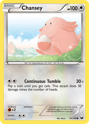 Chansey card image