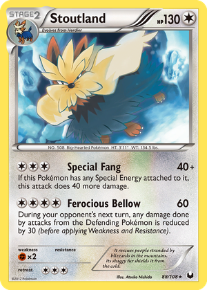 Stoutland card image