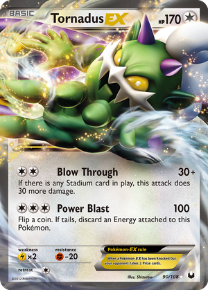 Tornadus EX card image