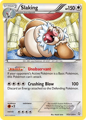 Slaking card image