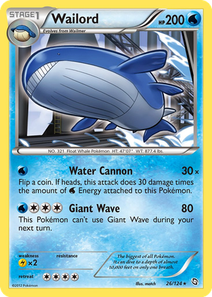 Wailord card image