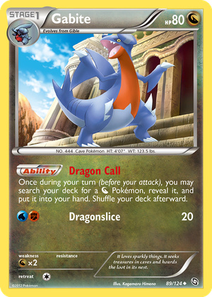 Gabite card image