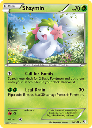 Shaymin card image