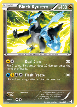 Black Kyurem card image
