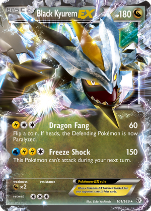 Black Kyurem EX card image