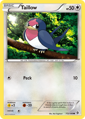 Taillow card image