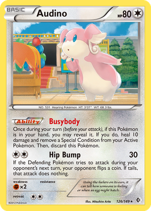 Audino card image