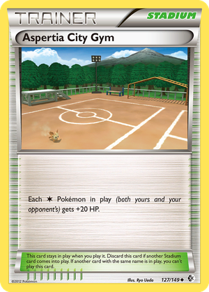 Aspertia City Gym card image