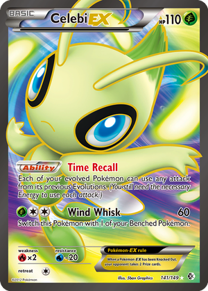 Celebi EX card image