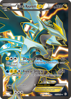 Black Kyurem EX card image
