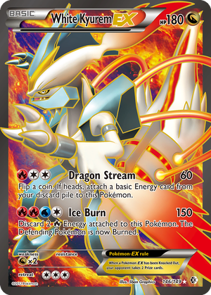 White Kyurem EX card image
