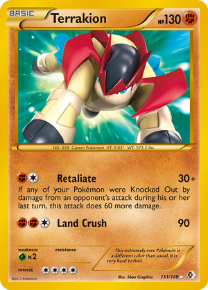 Terrakion card image