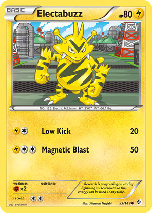 Electabuzz card image