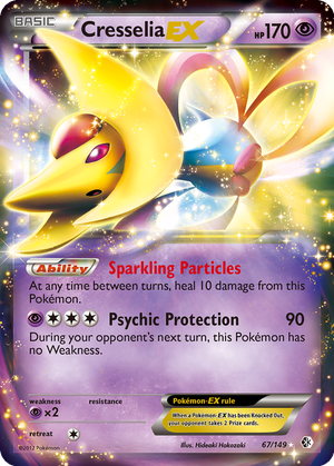 Cresselia EX card image