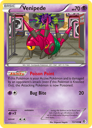 Venipede card image
