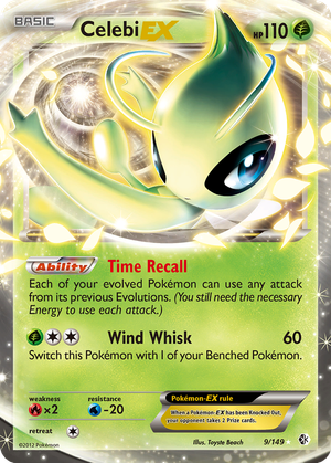 Celebi EX card image