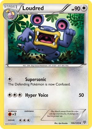 Loudred card image