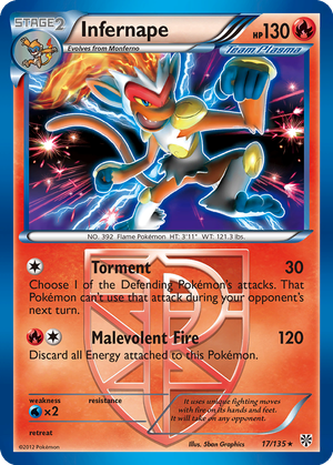 Infernape card image
