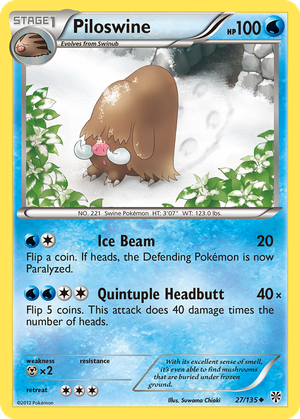 Piloswine card image