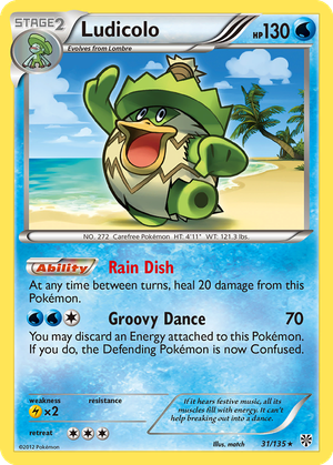 Ludicolo card image