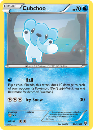 Cubchoo card image