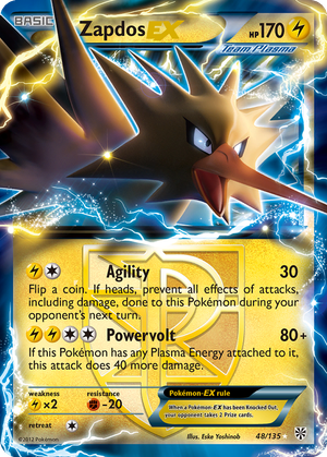 Zapdos EX card image