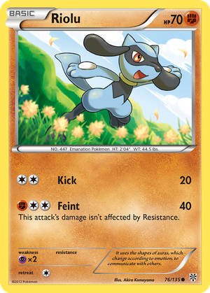 Riolu card image