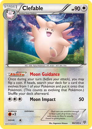 Clefable card image