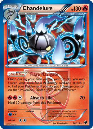 Chandelure card image