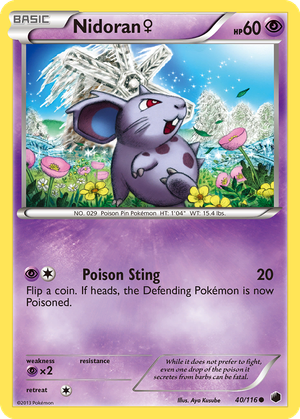 Nidoran ♀ card image