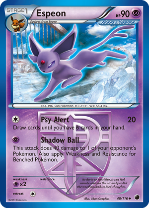 Espeon card image
