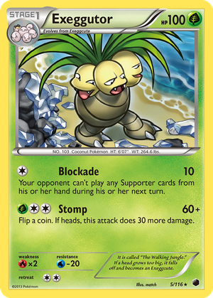 Exeggutor card image