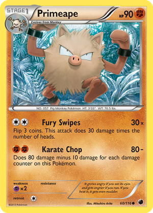 Primeape card image