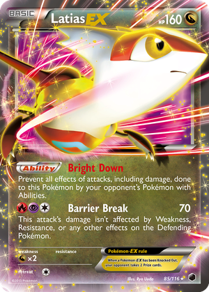 Latias EX card image