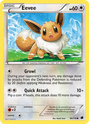 Eevee card image