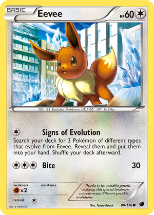 Eevee card image