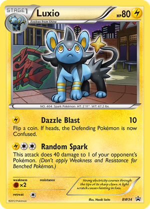 Luxio card image