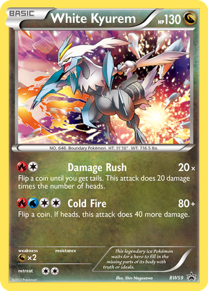 White Kyurem card image