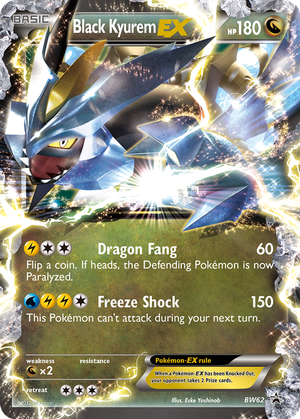 Black Kyurem EX card image