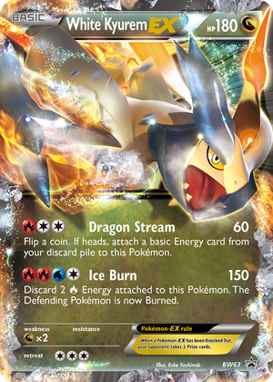 White Kyurem EX card image
