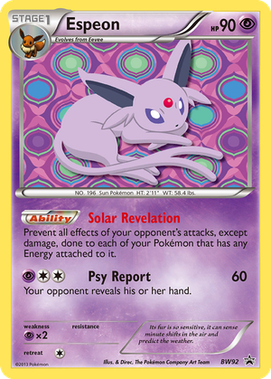 Espeon card image