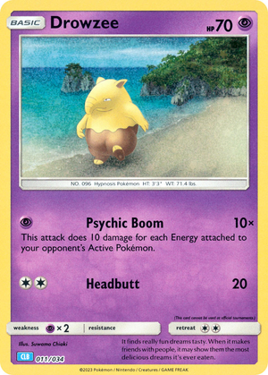 Drowzee card image