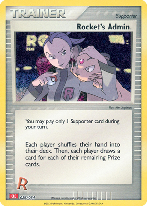 Rocket's Admin. card image