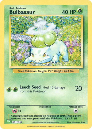 Bulbasaur card image