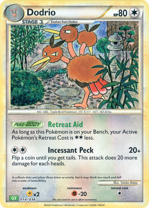 Dodrio card image
