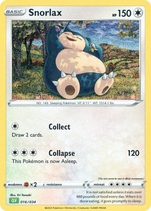 Snorlax card image