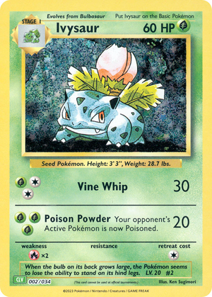 Ivysaur card image