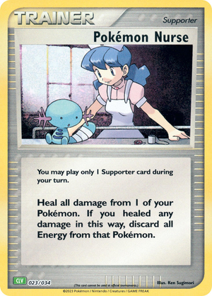 Pokémon Nurse card image
