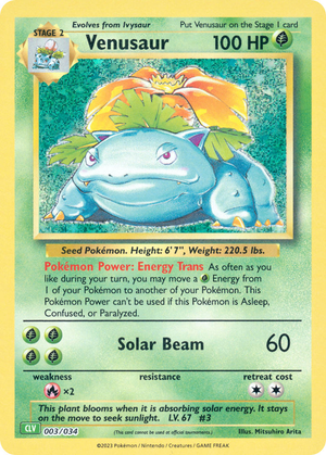 Venusaur card image